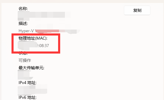 win11mac地址怎么查(图5)